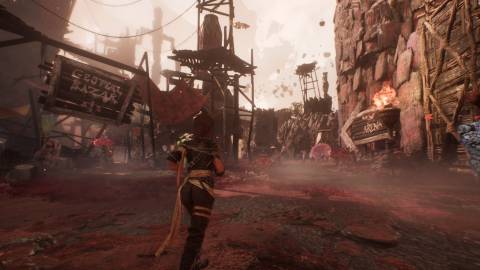 Exploring a town in Clair Obscur Expedition 33 (2025)