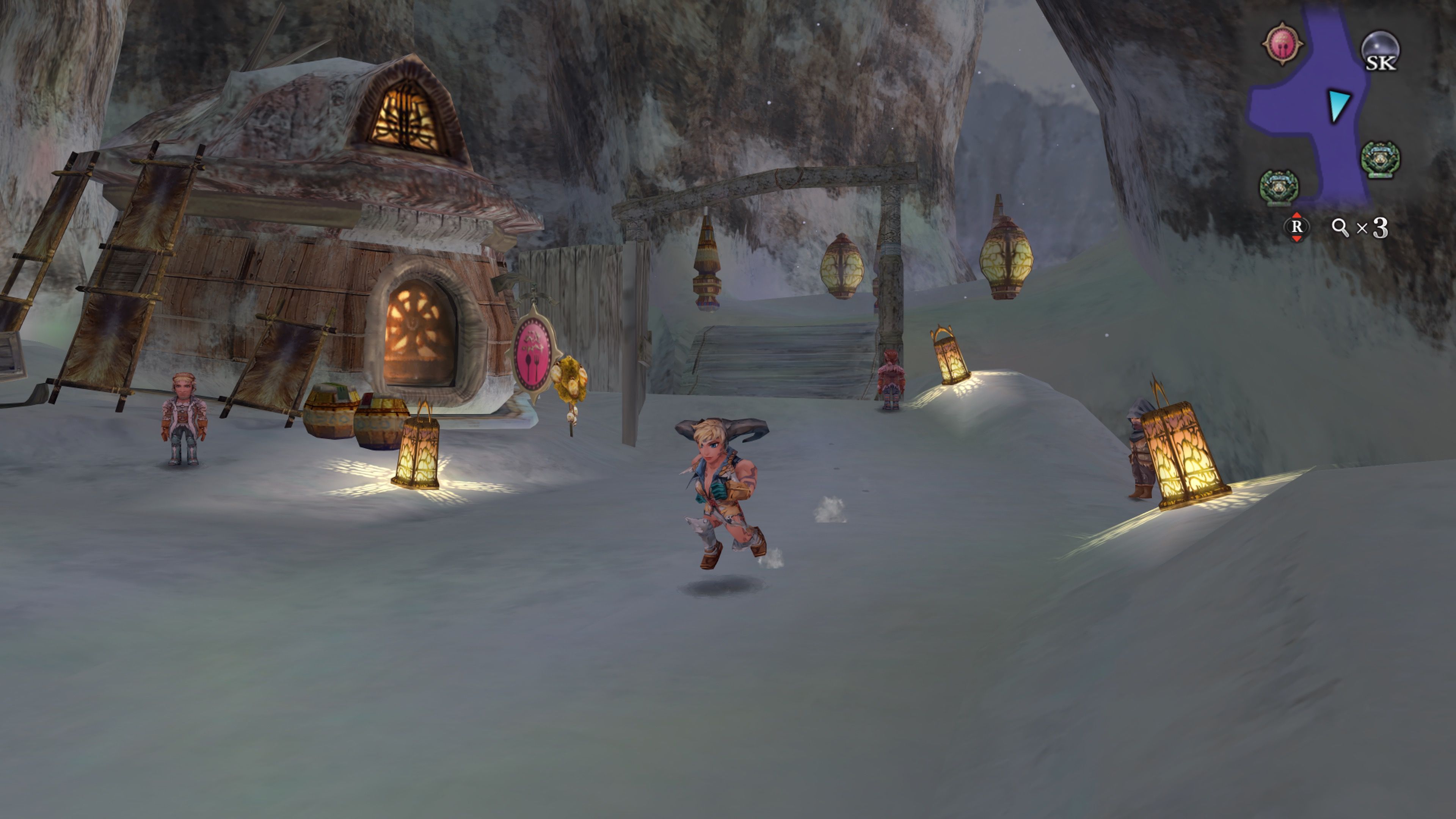 Exploring a town in Romancing SaGa Minstrel Song (2025)