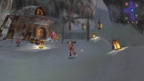 Exploring a town in Romancing SaGa Minstrel Song (2025)