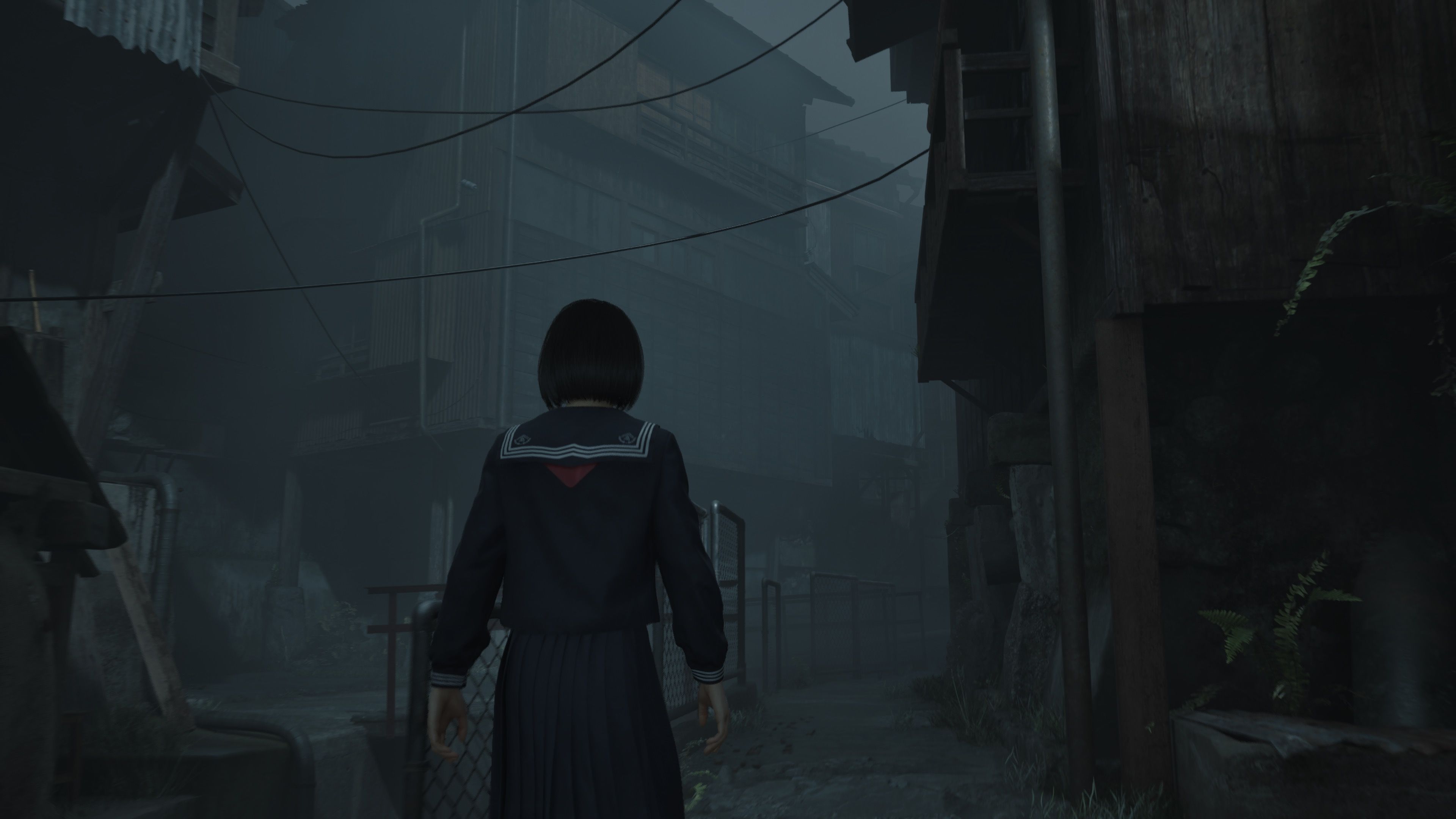 Exploring a town in Silent Hill f (2025)