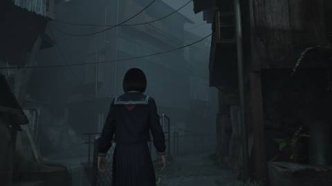 Exploring a town in Silent Hill f (2025)