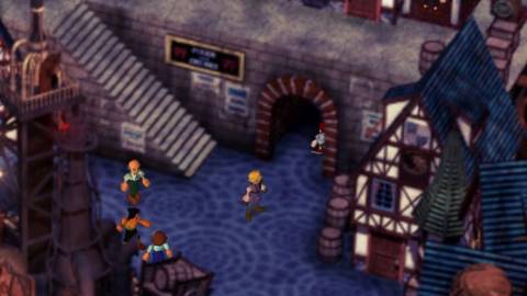 Exploring Kalm in Final Fantasy 7 (1997)