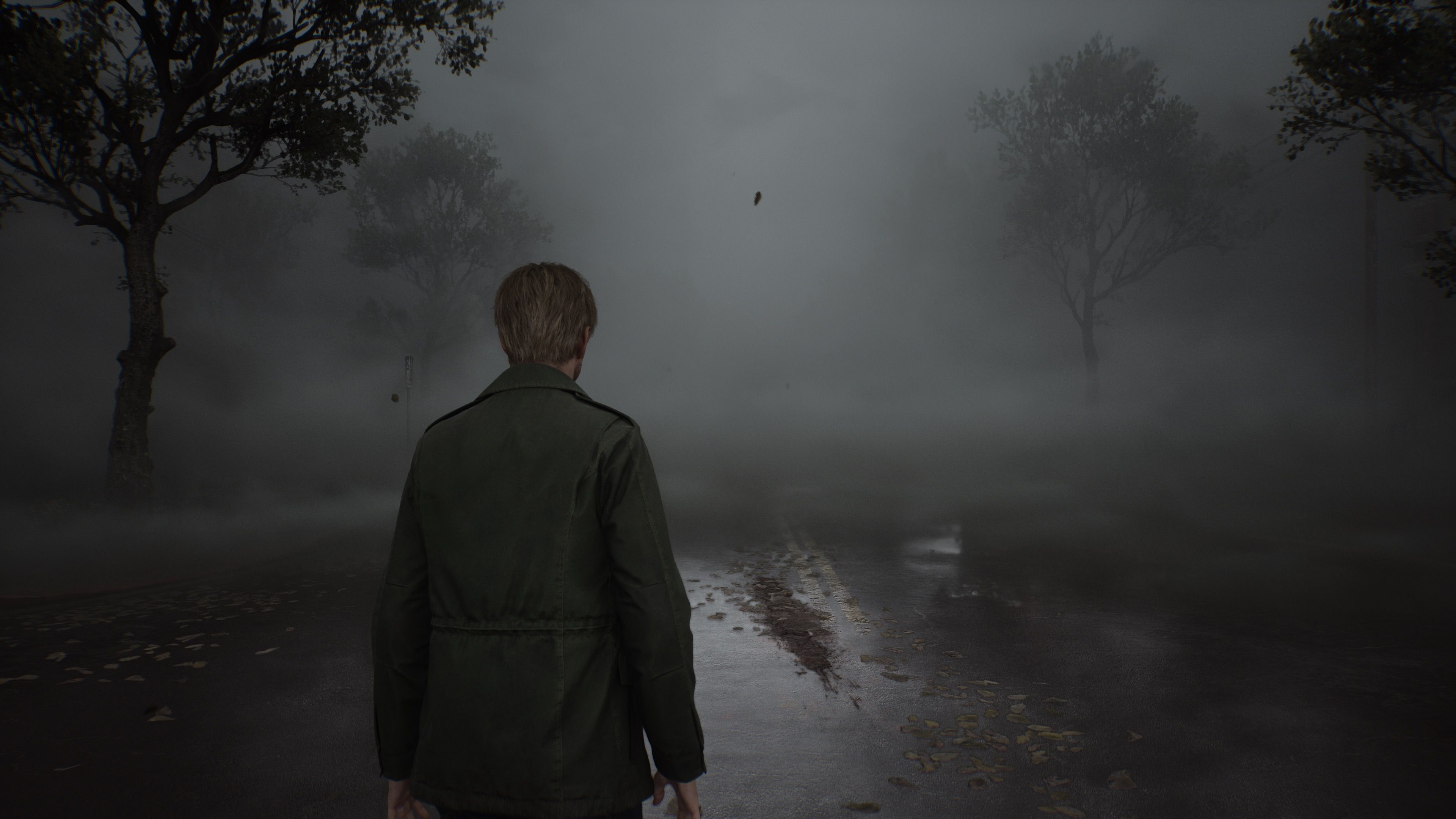 Exploring the streets in Silent Hill 2 (PS5)