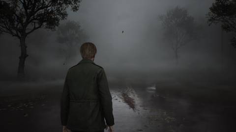 Exploring the streets in Silent Hill 2 (PS5)