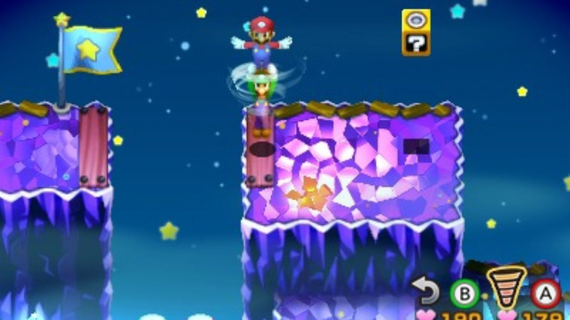 Exploring the world in Mario & Luigi Superstar Saga Bowser's Minions (2017)