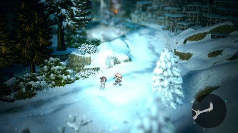 Exploring the world in Octopath Traveler 0 (2025)