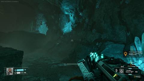 Exploring Underground Cave in StarRupture Quartz Crystal locations