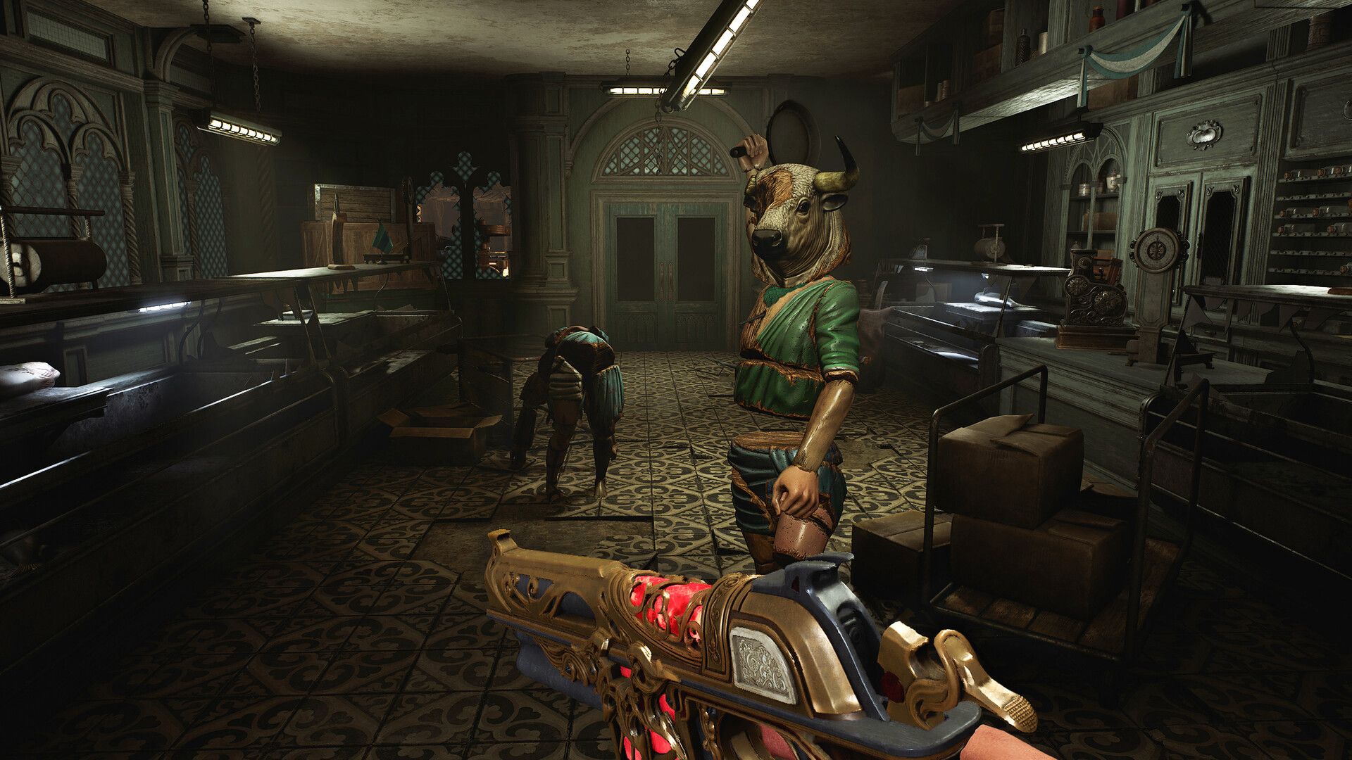 Facing enemies in Crisol Theater of Idols (Preview)