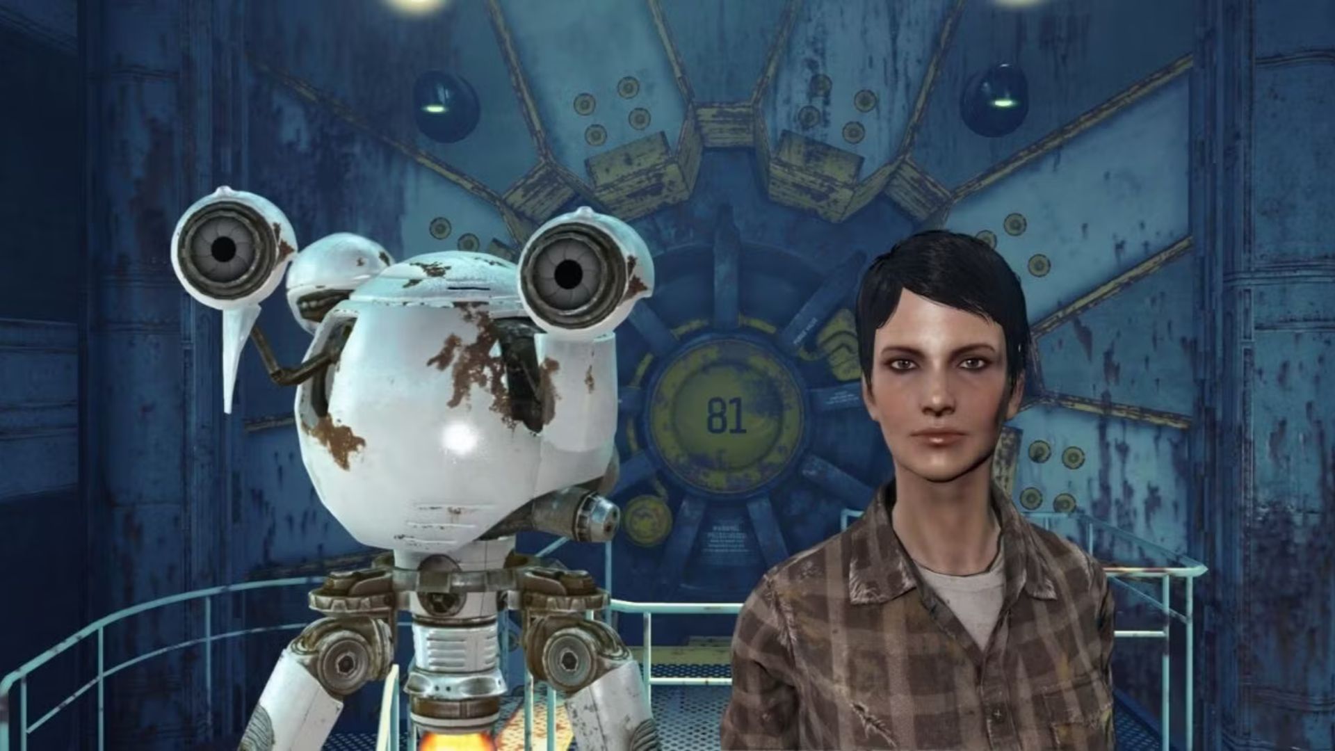 Fallout 4 Curie before and after