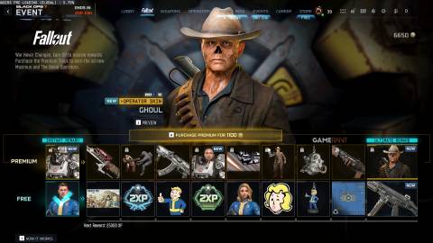 Fallout Event Pass in Black Ops 7
