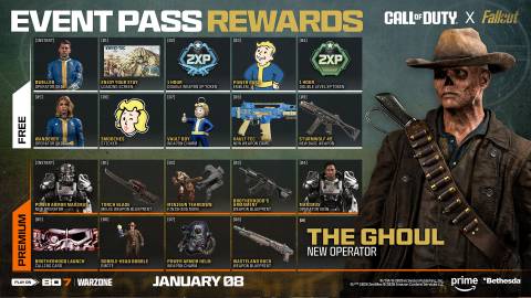 Fallout Event Pass Showcase in Black Ops 7 