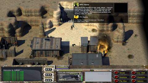 Fallout Van Buren's gameplay demo