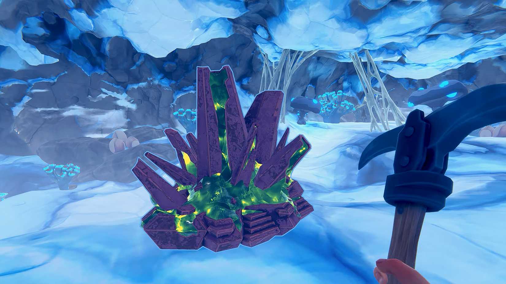 Farmbotic Steam mining of purple ore