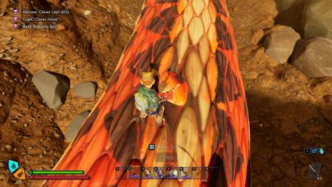 Farming Snake Scales in Grounded 2