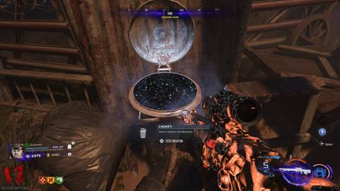 feeding chompy a blue gun