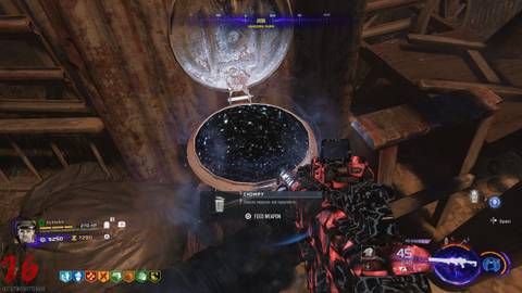 feeding chompy a purple gun