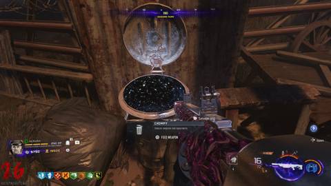 feeding chompy an orange gun