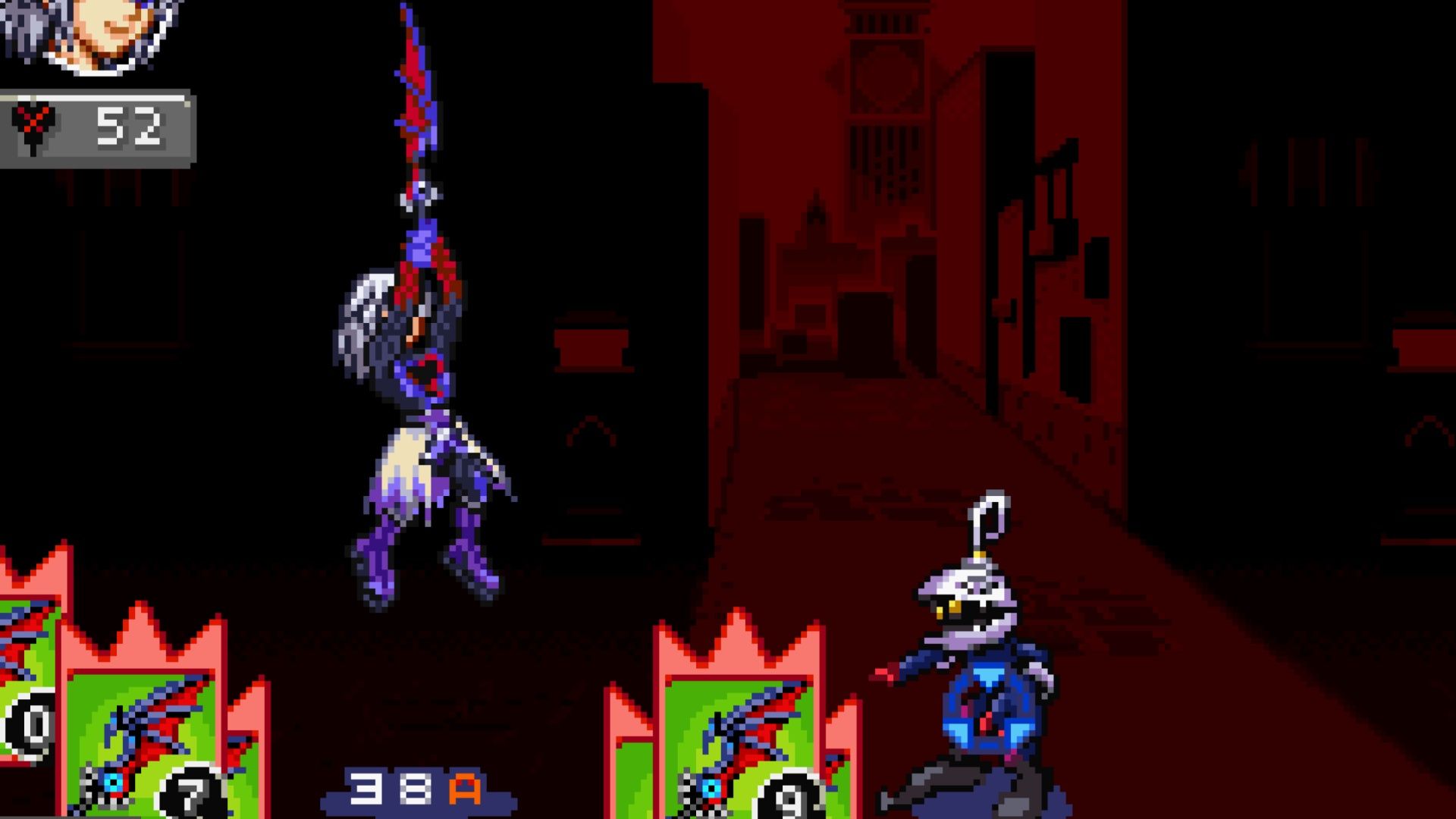 Fighting enemies as Riku in Kingdom Hearts Chain of Memories (GBA)