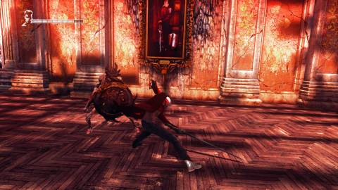 Fighting enemies in DmC Devil May Cry (2013)