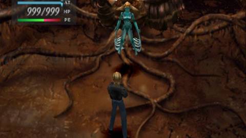Fighting the Chrysler Building’s final boss in Parasite Eve (1998)