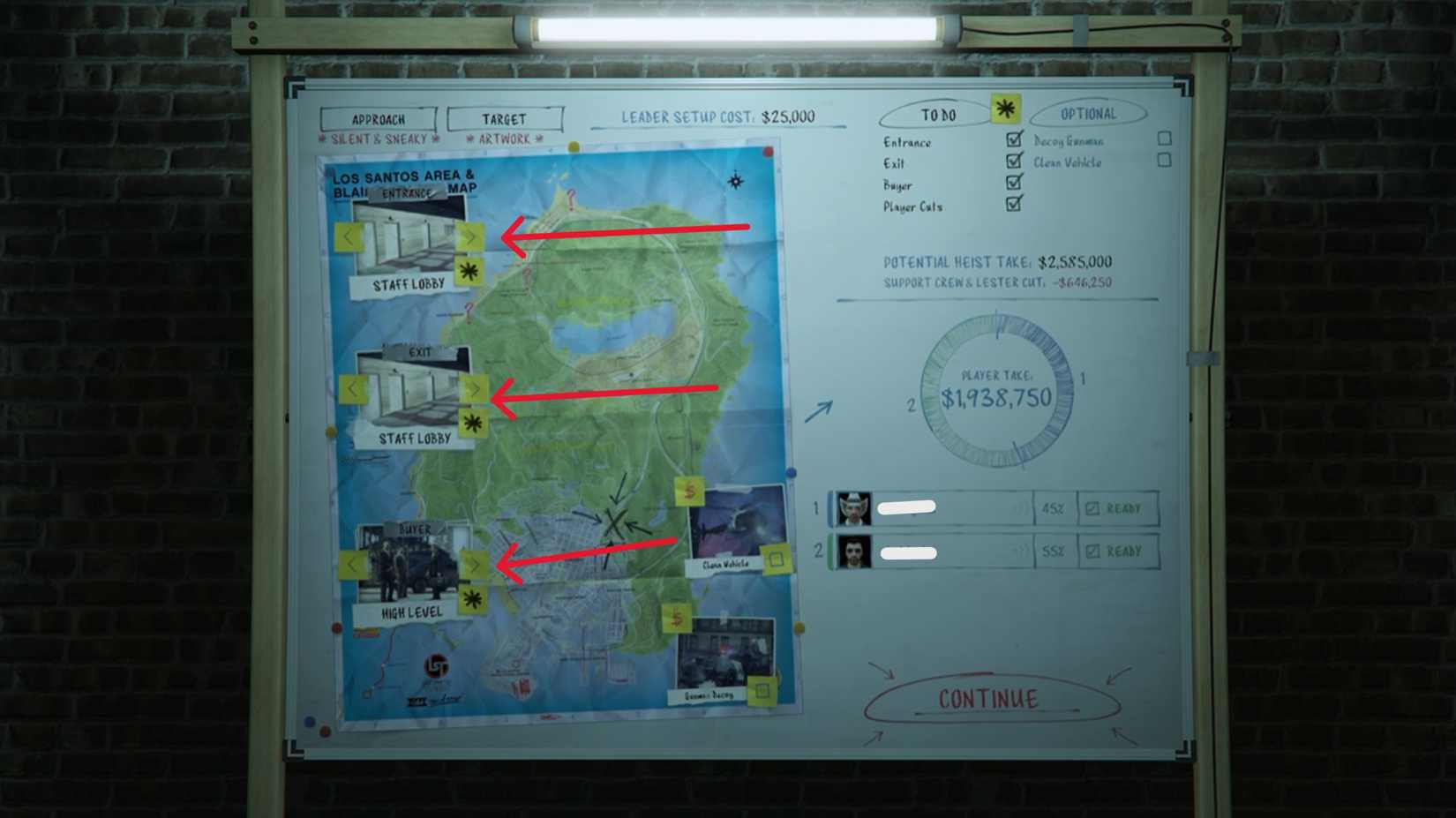 finale board diamond casino