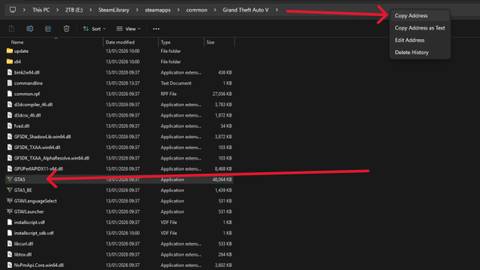 find gta5.exe