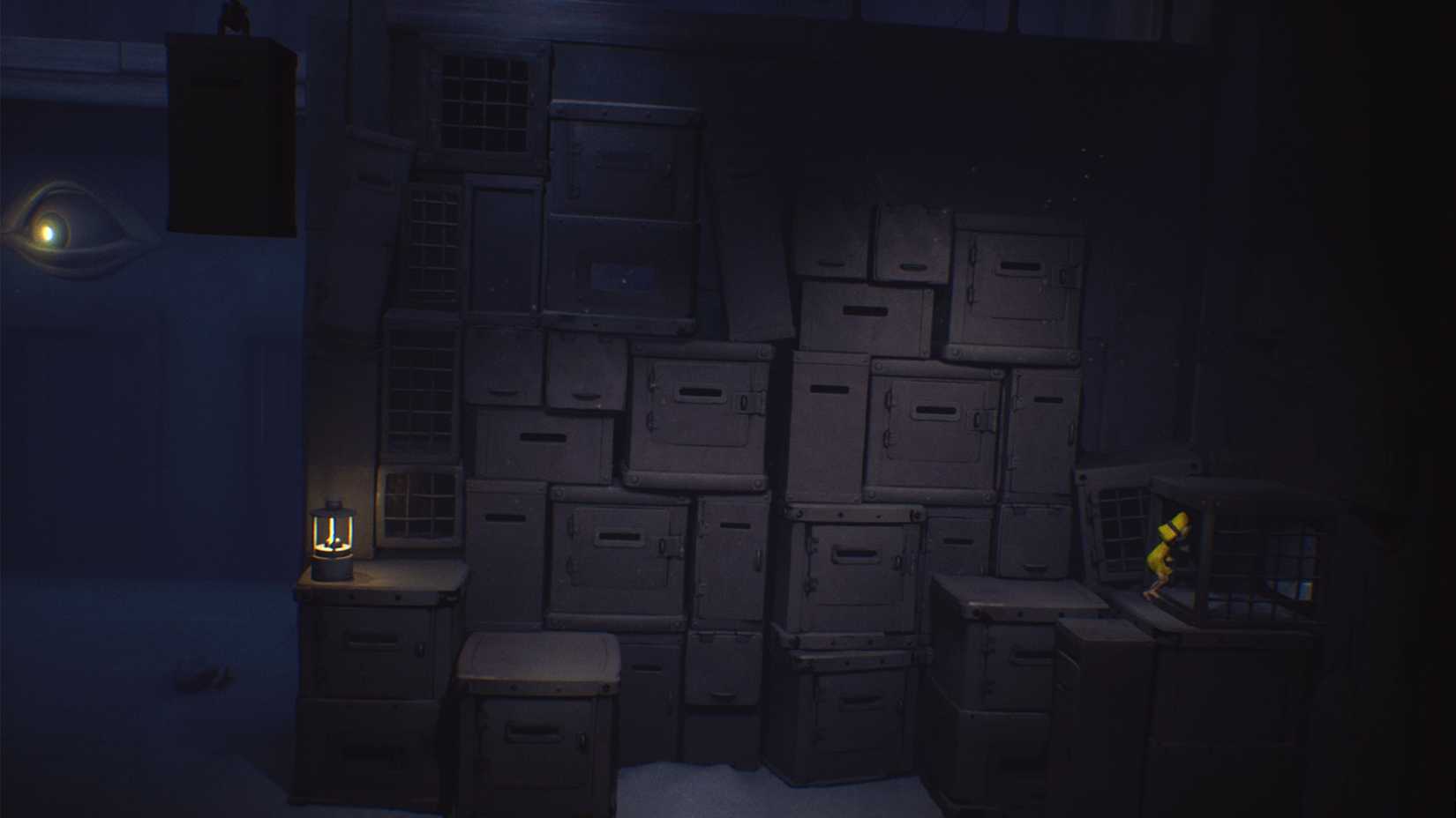 follow nome through cage in little nightmares