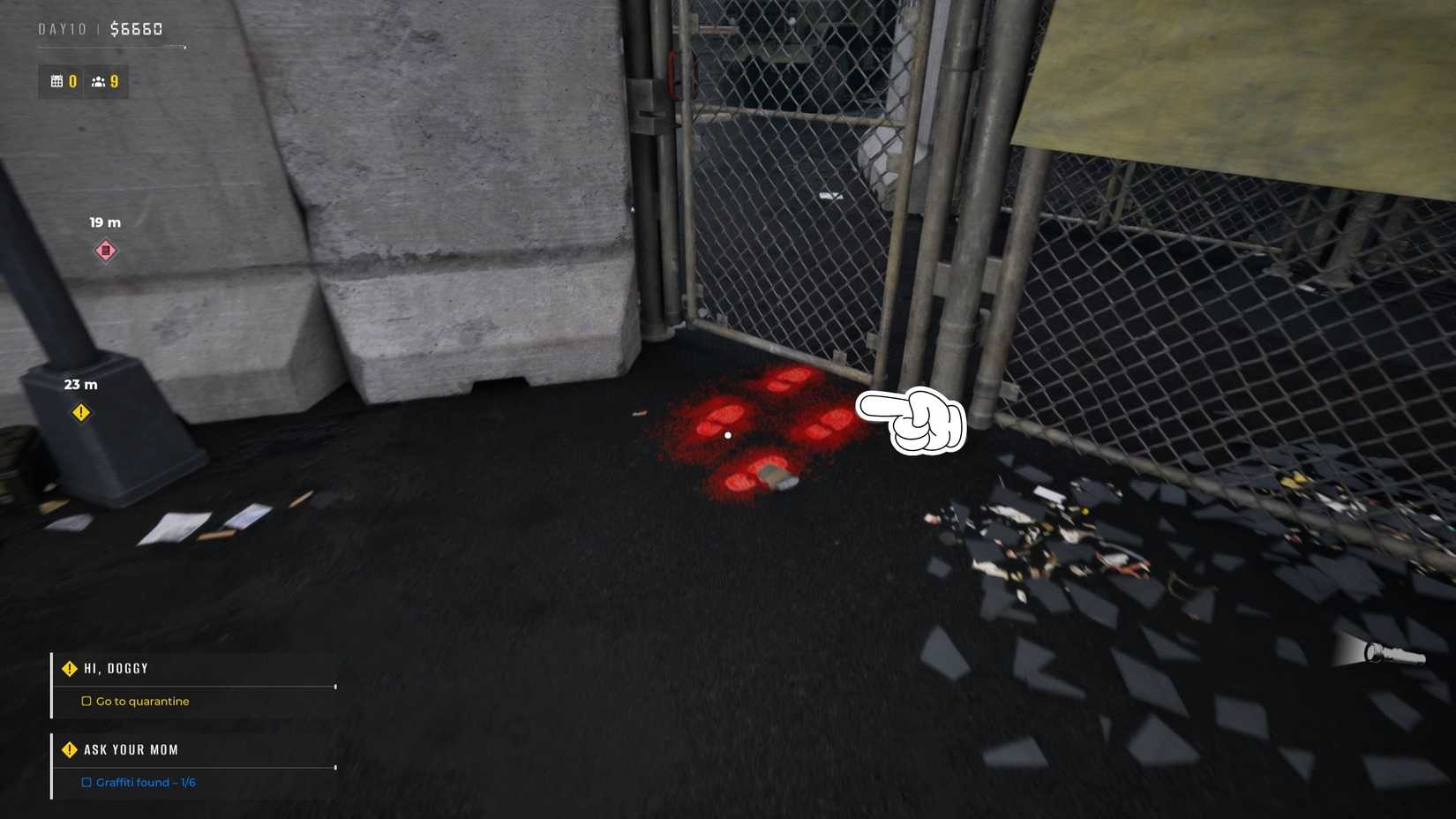 Follow Red Footsteps Ask Your Mom Quest Quarantine Zone The Last Check