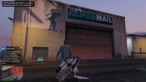 forklift operator job building