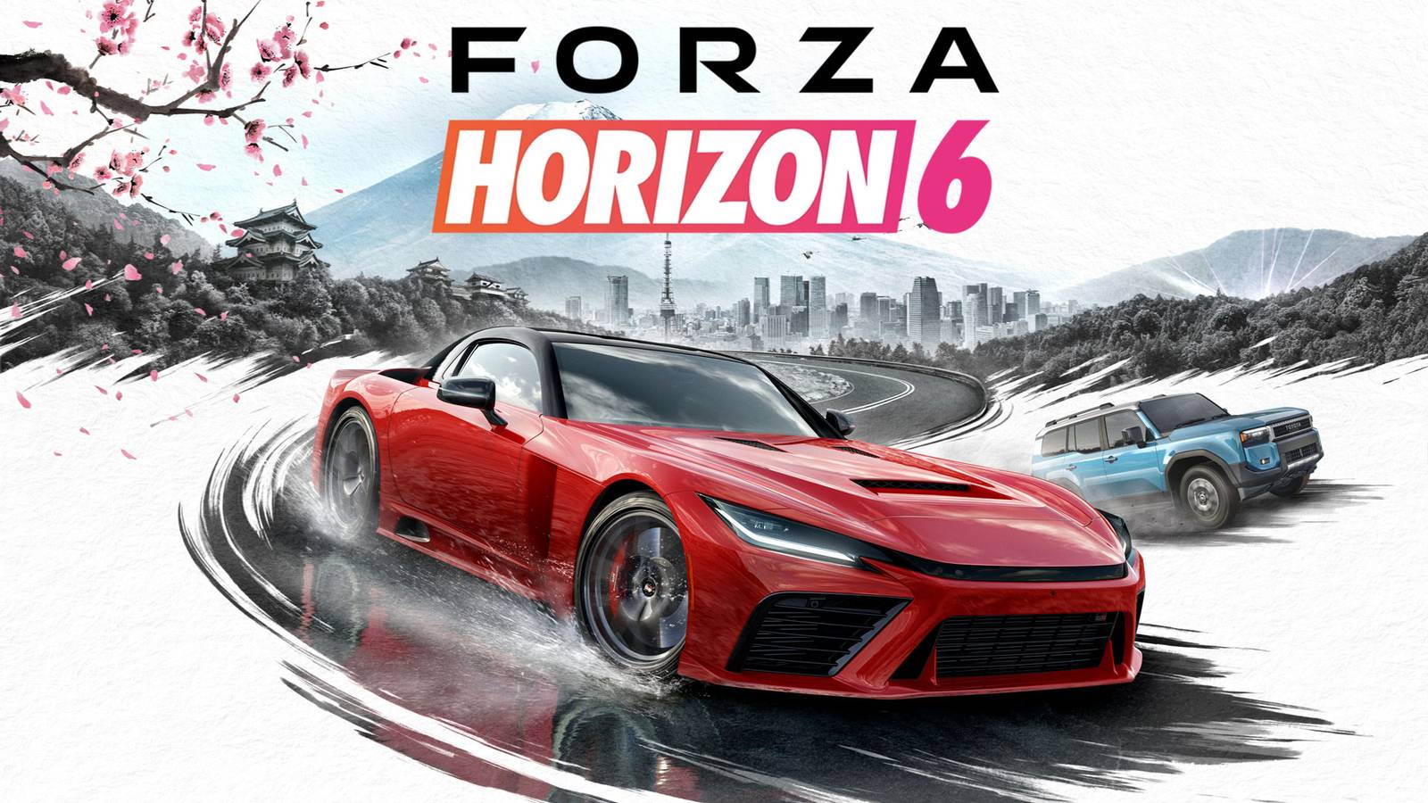 Forza Horizon 6 cover key art with game logo