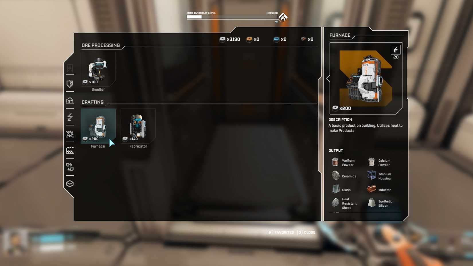 Furnace in StarRupture