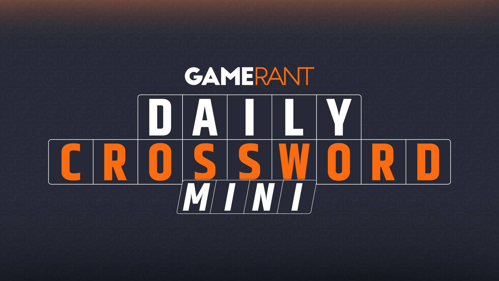 GameRant Daily Crossword Mini (May 21, 2026)