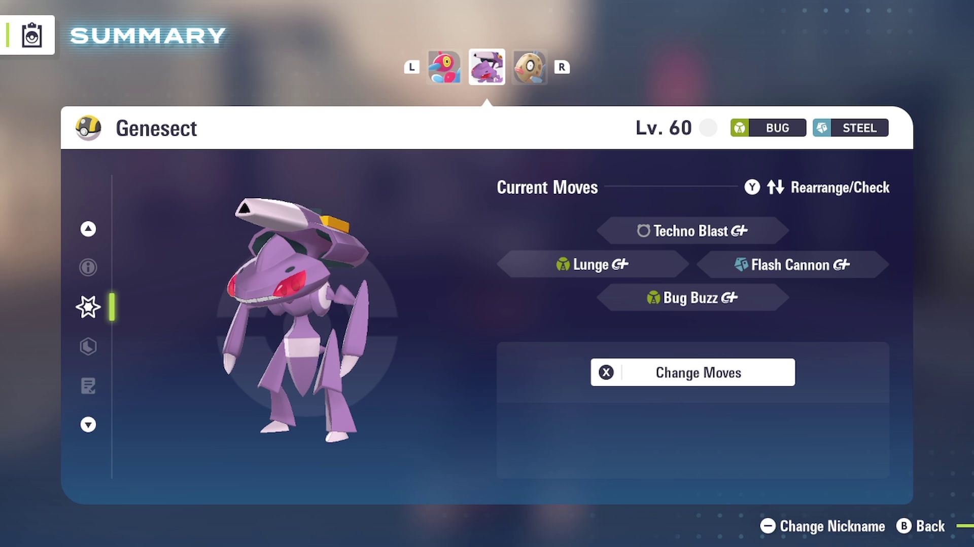genesect in pokemon legends za mega dimension (5)