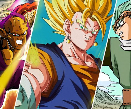 Gohan Beast, Orange Piccolo, Super Saiyan Vegito, and Granolah