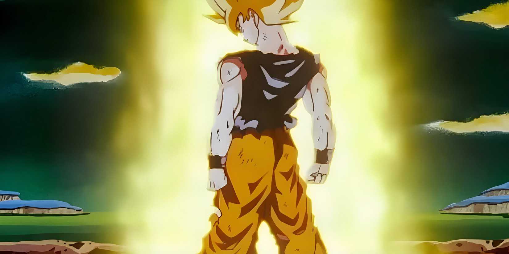 goku super saiyan transformation