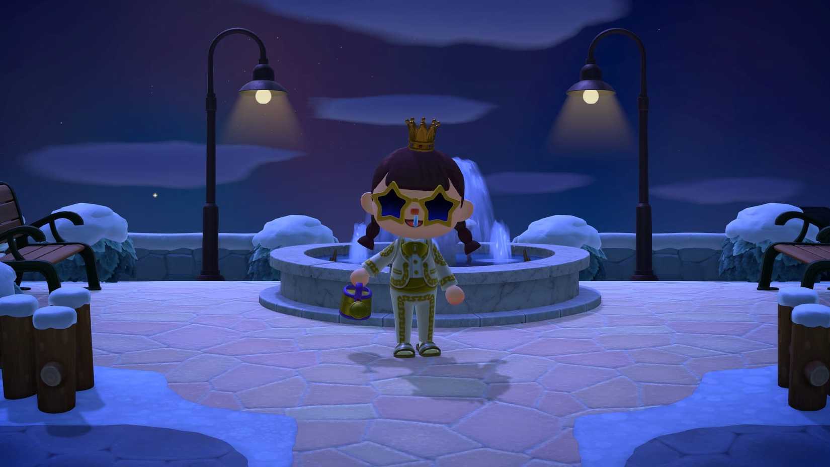 Golden water can acnh