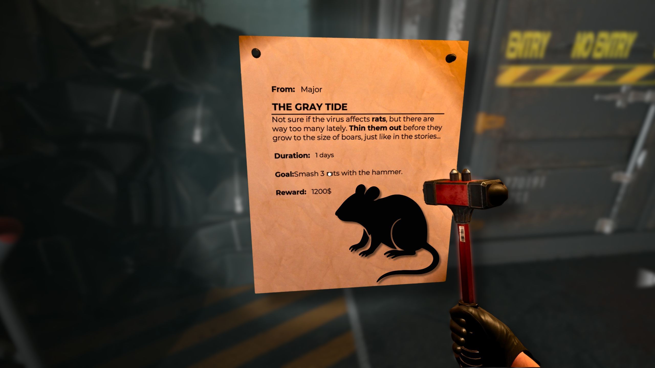 Gray Tide Quest Quarantine Zone Last Check