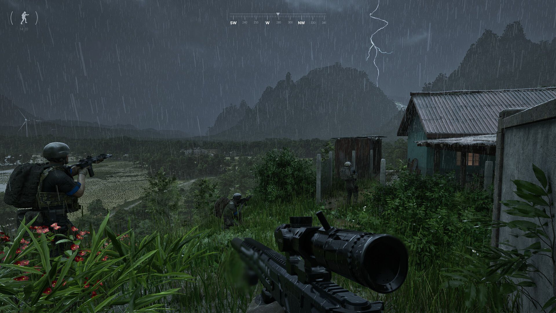 Gray Zone Warfare exploring jungle