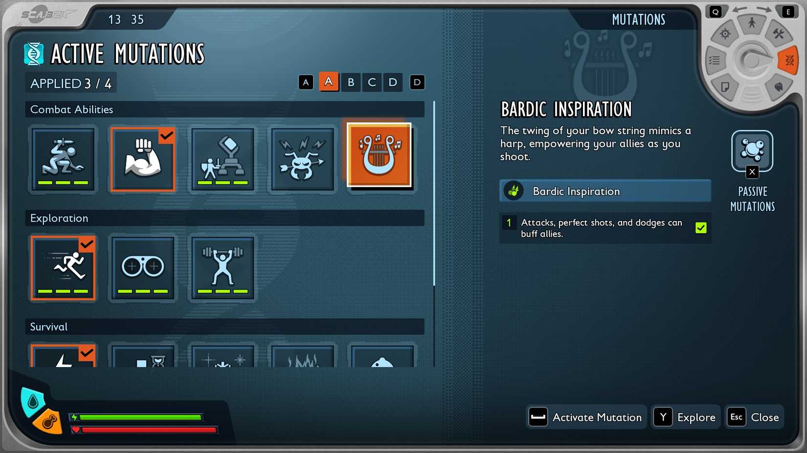 Grounded 2 Bardic Inspiration