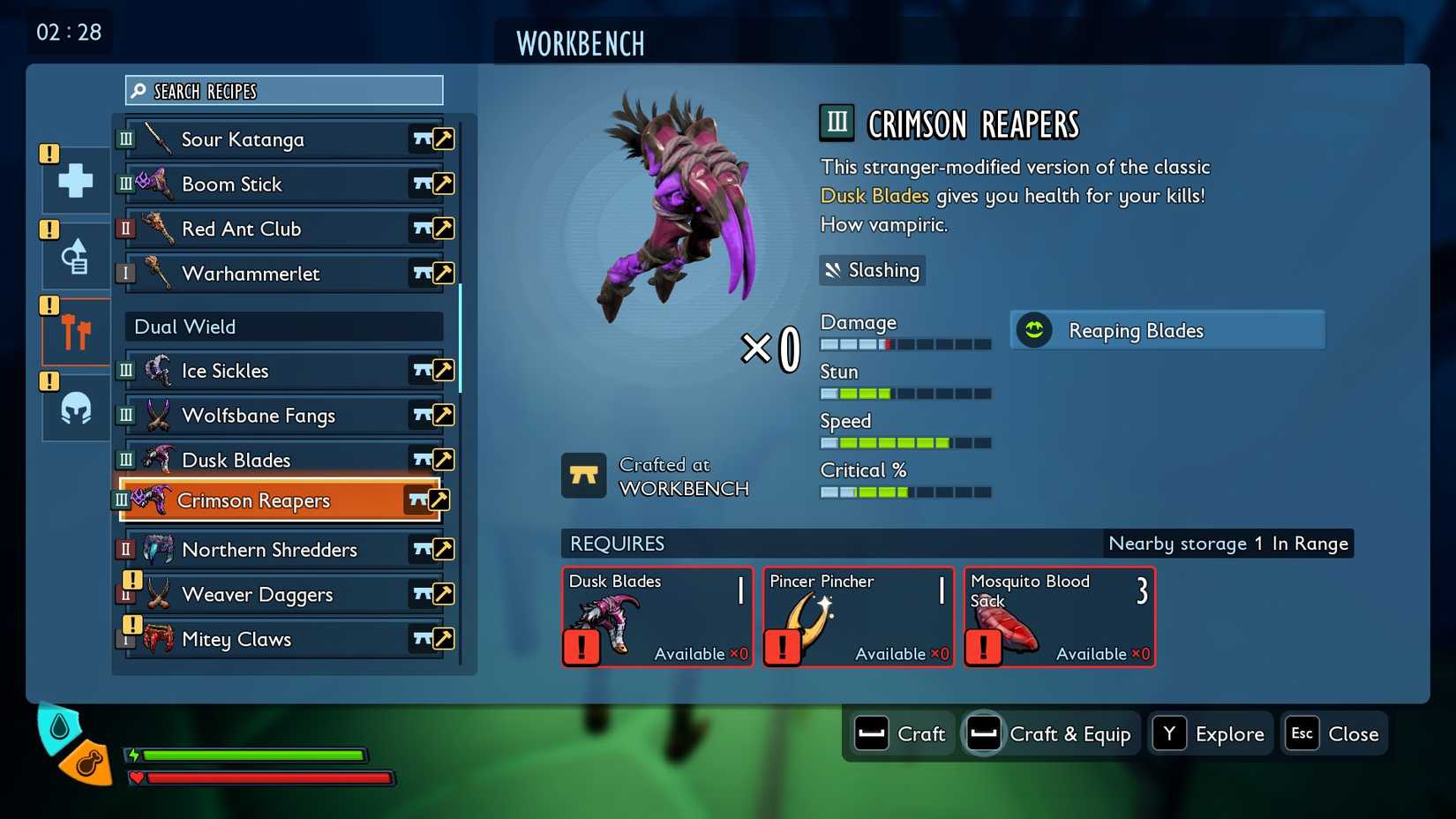 Grounded 2 Cimson Reapers