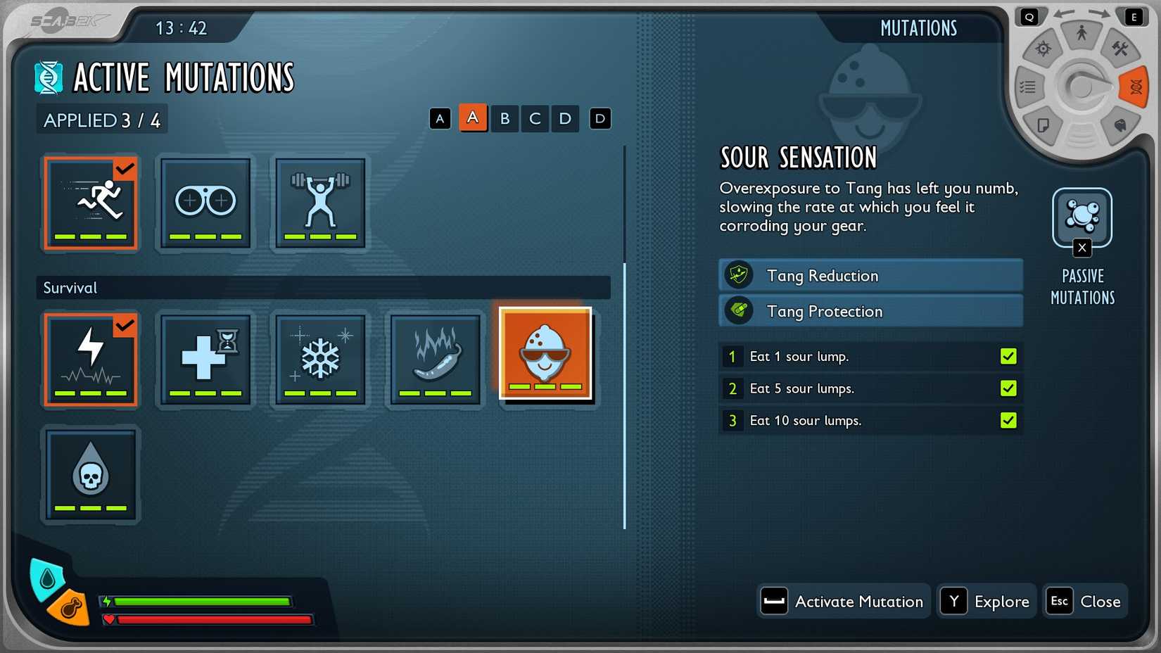 Grounded 2  Sour Sensation Mutation