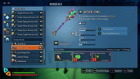 Grounded 2 Wither Sting