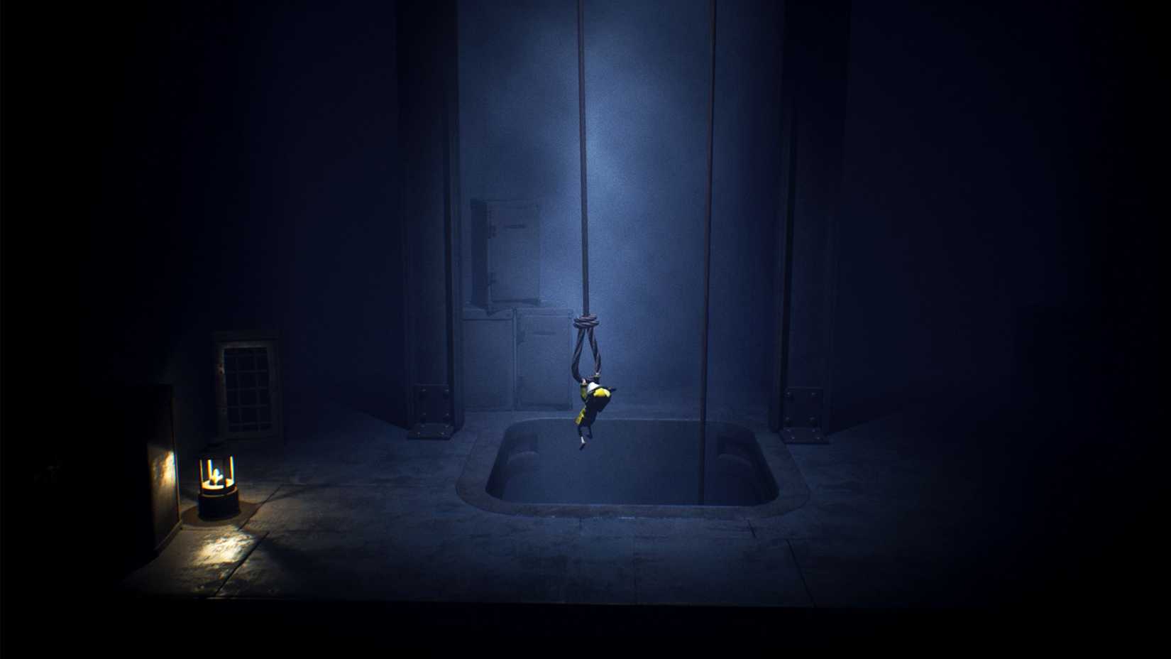hanging from ropes in little nightmares