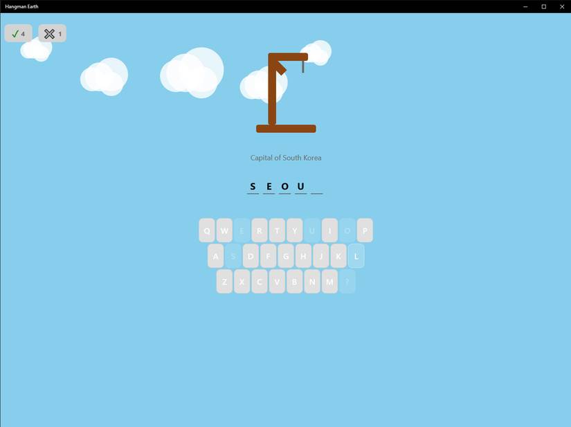 Hangman Earth Game Screenshot (5)