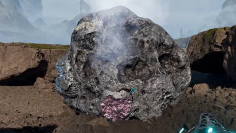 harvesting meteorites for helium in starrupture