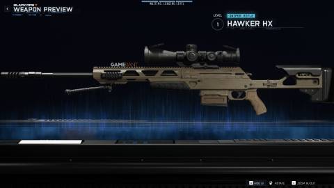Hawker HX (Sniper Rifle)