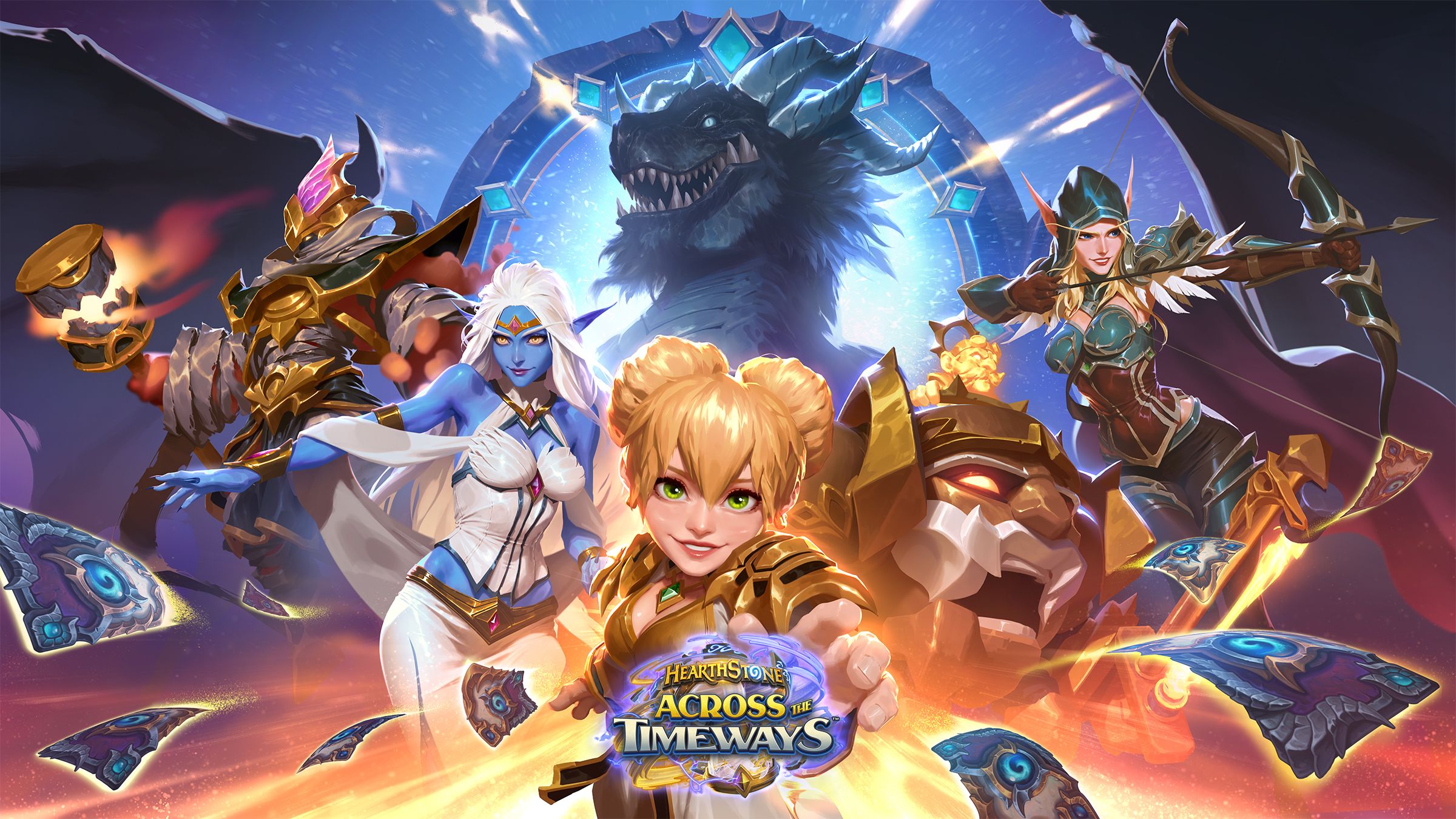hearthstone across the timeways key art