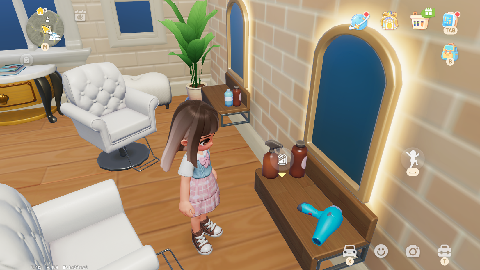 heartopia where to change hair