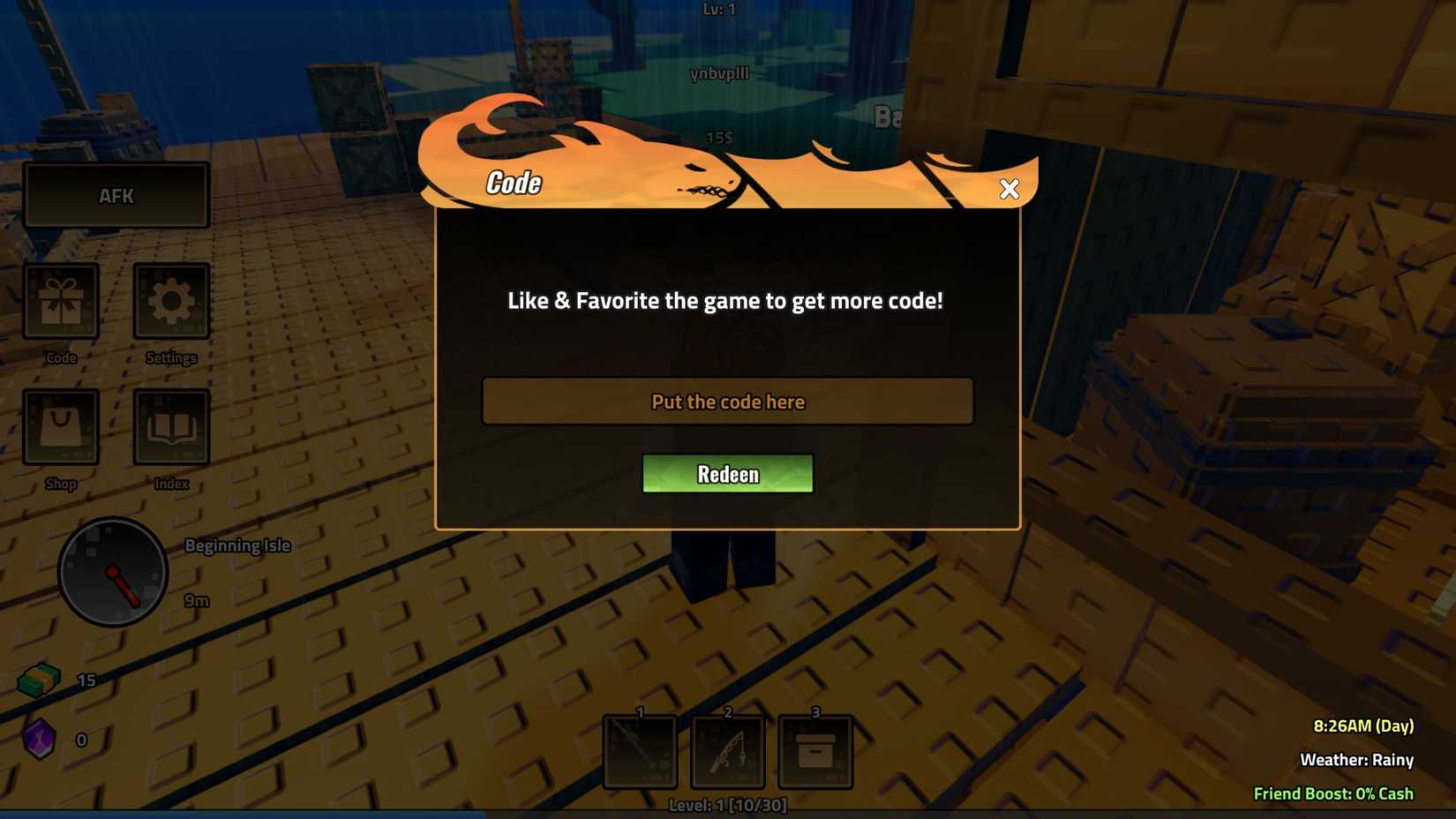 Fishing Code Roblox Heavyweight Fishing Codes