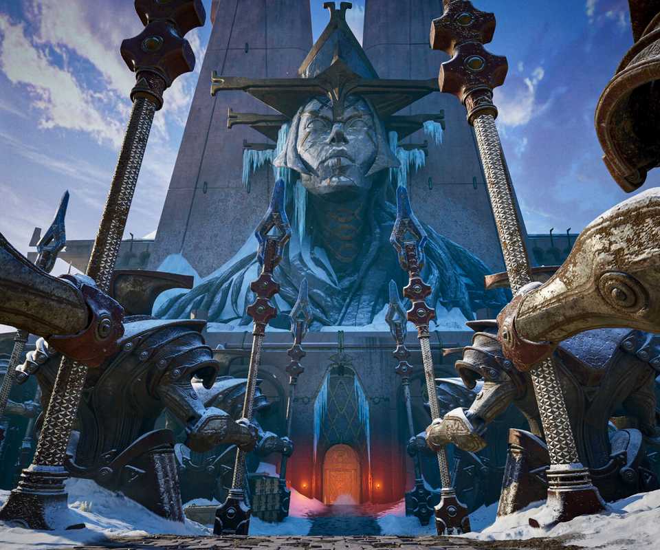 pemandangan indah di game Highguard